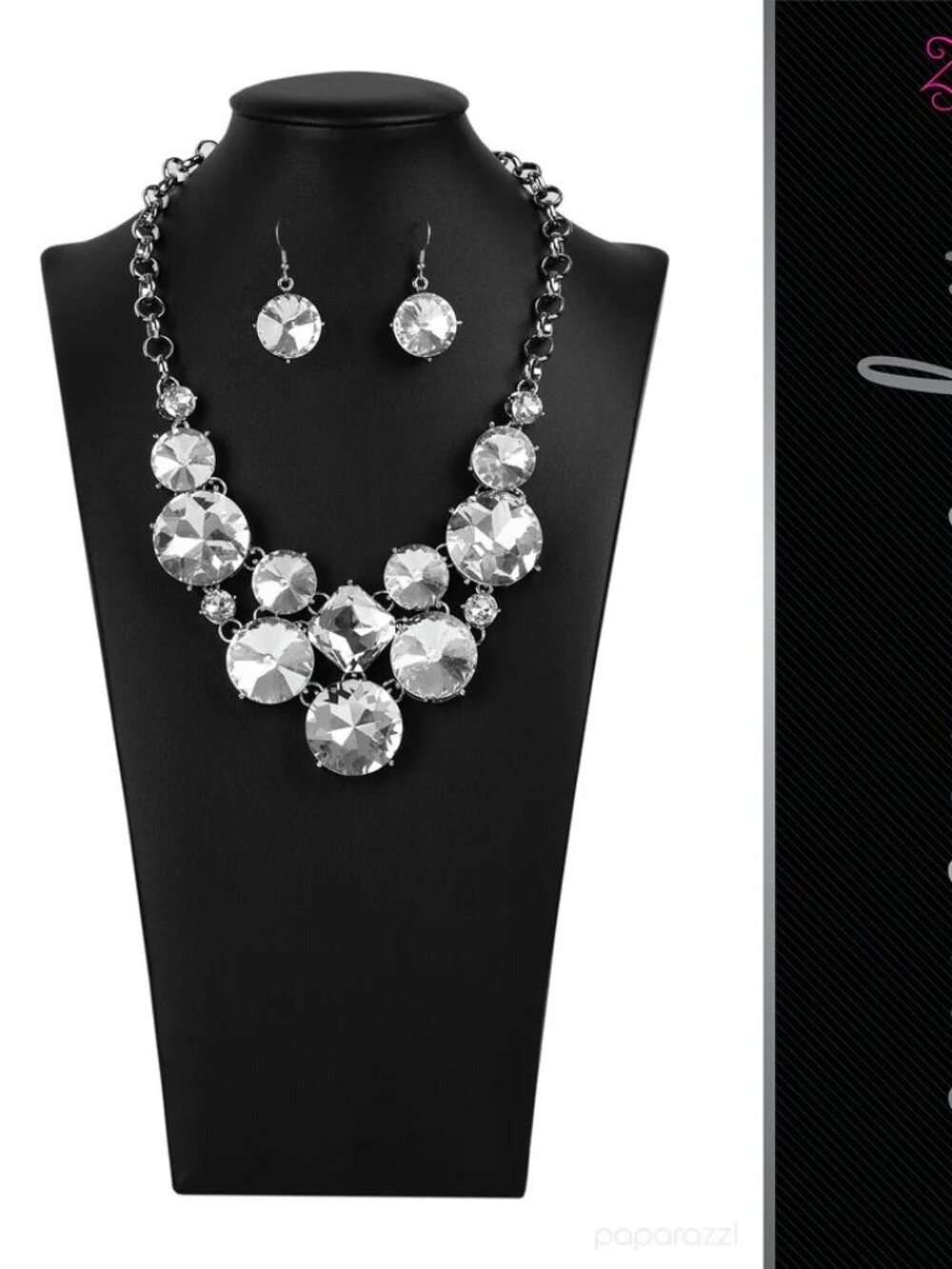 ✨ Paparazzi Zi Collection “The Unpredictable” Statement Necklace & Earrings NWT
